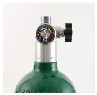 Oxygen bottle neck extender